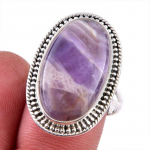 Looduslik Tiffany kivi v&auml;&auml;riskivi 925 prooviga h&otilde;be ehted s&otilde;rmus S.7.5 P4O72