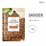 5tk SADOER Fruit Facial Mask Niisutav n&auml;omask Nahahooldustoode Orange