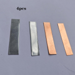 4 tk Vase ja tsingi lehed 1cm * 4,8cm 4pcs