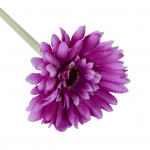 1 tk kunstlill DIY ilus ehtne v&otilde;ltskr&uuml;santeemi lilleoks kodukaunistus aia jaoks helelilla v&auml;rv