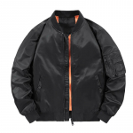 V&auml;lis&otilde;hu lennujakk Meeste Pesapalli &uuml;htlase stiiliga Mood Suur suurus Bomber 5XL must