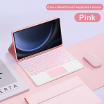 Samsung Galaxy Tab S9 FE 10,9-tolline eemaldatav Bluetooth-klaviatuuri&uuml;mbris Samsung Tab S9 FE 10,9-tollise SM-X510/X516B jaoks Russian keyboard