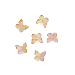 11x9,5mm 10tk/kott Klaasv&auml;rvilised Liblikad Helmed DIY K&auml;ev&otilde;ru Kaelakee K&otilde;rvar&otilde;ngad Ehted Aksessuaarid 11x9.5mm 10pcs/bag