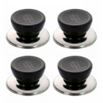 4 tk poti kaane &uuml;lemine nupp kuumakindel n&otilde;udepesumasinas ohutu universaalne k&ouml;&ouml;gin&otilde;ud pliidi kaane hoidmise k&auml;epideme vahetuskomplekt 4pcs