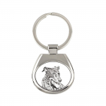 Berger de Beauce, Beauceron, Beauce Sheep Dog - keychain with a dog, keychain with a print, personalized pendant from the Art-Dog brand