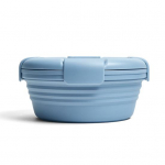 1100 ml kokkupandav l&otilde;unakarp, suure mahutavusega lekkekindel BPA-vaba silikoonist kaasaskantav &otilde;uepikniku Bento toidukonteiner k&ouml;&ouml;gitarbed roosa