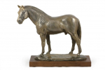 Hanoverian Horse - horse figurine, horse silhouette on wood, prestigious award in the Art-Dog brand competition