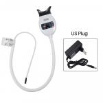 Hambaravi k&uuml;lma valguse lamp 3 v&auml;rvi laual hammaste valgendusmasin pleegituskiirendusseade LED valgus hambaraviseadmed US Plug must/valge