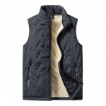 Meeste vest tuulekindel vest Meeste jope varrukateta vest talvejope vabaaja mantel Meeste udupuuvillane soe paks vest paks vest XXXXL