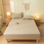 Pehme ja sile &uuml;hev&auml;rviline lihvitud puuvillane voodilina &uuml;he- ja kaheinimesevooditele, pakkudes mugavust ja kaitset tolmu eest. Pillowcase【48*74*2】