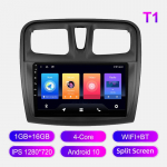 Androidi autoraadio Renault Logan Sandero 2014-2017 jaoks Multimeediam&auml;ngija Peaseade Stereo GPS Navigatsioon BT WIFI 1+16GB 1+16GB