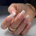 24 tk Ballerina Press k&uuml;&uuml;ntel Keskmised v&otilde;ltsk&uuml;&uuml;ned L&auml;ikivad akr&uuml;&uuml;lk&uuml;&uuml;ned Roosakasvalge Gradient Kunstk&uuml;&uuml;ned T&auml;iskattega liim k&uuml;&uuml;ntel 24 pcs valge