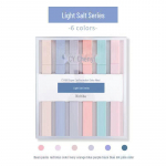 Esmaklassiline Morandi v&auml;rviline fluorestsentspliiatsi komplekt joonistamiseks, visandamiseks ja kirjutamiseks. Ideaalne &otilde;pilastele ja kunstnikele. 6pcs/box; Lightly Talking