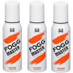 FOGG Master Seederil&otilde;hnaline kehasprei 120 ml iga&uuml;ks (Pakis 3) Kehasprei - Meestele Naistele (360 ml, 3 tk pakis)
