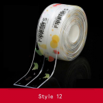 38MM*3,2M K&ouml;&ouml;k Vannituba Tihenduslint Veekindel kleepuv tihenduslint Kleebised Hallitus WC &otilde;mblusriba L&auml;bipaistev tr&uuml;kkimine Kodukaunistus Style 1