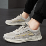 Meeste vabaajajalatsid, tossud, hingavad spordijalatsid 40 hall v&auml;rv