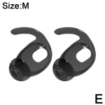 AirPodidele 4 k&otilde;rvakonksudega l&auml;bipaistvad libisemisvastased k&otilde;rvaklapid AirPodsidele4 Apple'i kaante jaoks Kuulari 4 N7O6 transparent black-M