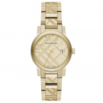 Burberry BU9145 City kullatoonis naiste k&auml;ekell kuld