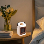 Kompaktne elektriline k&uuml;tteventilaator Kiire k&uuml;tmine vannituppa, koju valge
