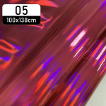 100x138cm PU/TPU/PVC s&uuml;mfoonia lasernahast kangast tr&uuml;kitud peegliga kunstnahast kunstnahk isetegemise pagasikoti materjaliks
