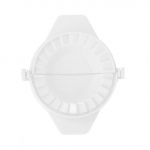 Plastikust pelmeenivormid Hiina toit Jiaozi tegija Taignapress Pirukas Ravioli K&auml;sivorm Loov isetegemise t&ouml;&ouml;riistad K&ouml;&ouml;gitarvikud valge