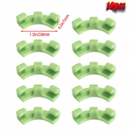 10 tk Kerged treeningtaime painutusklambrid 90-kraadised erksad v&auml;rvid Taimed Trainer Kasvukontroll lilleviinapuu tomati toetamiseks 10PCS punane