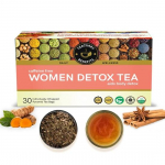TEACURRY Women Teatox Tea (1 Month Pack, 30 Tea Bags) - Everyday Teatox tea, Slimming Teatox Tea, Teatox Tea Herbal and Intestinal Health
