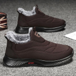 Soojad lumesaapad meestele Pehmed talvesaapad meestele Matkasaapad Mees Pahkluusaapad Veekindlad Paar T&ouml;&ouml;saapad Meeste Jalatsid 39 must