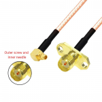 1 tk Mmcx to Sma/Rp-Sma emase &auml;&auml;riku paneeli kinnitus Rg316 Pigtail Fpv antenni pikendusjuhe Tbs jaoks Unify Pandarc Vtx A2