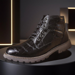 Luksuslikud Chelsea meeste pahkluusaapad Disainer Retro Nahast Meeste Kingad Libisemiskindlad T&ouml;&ouml;saapad Botas 46