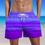 Meeste suvised ujumisp&uuml;ksid, taskutega kiirelt kuivavad l&uuml;hikesed p&uuml;ksid, pluss gradientprinteriga rannap&uuml;ksid XXL