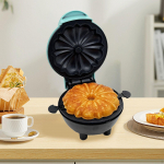 Mini Donuts Maker Donut lihtne puhastada kaasaskantav 350 W hommikus&ouml;&ouml;gimasin pannkoogile roheline