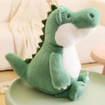Kawaii &uuml;mmargune rasvane dinosauruse pl&uuml;&uuml;sis m&auml;nguasi armsad topitud loomad rohelised dinosaurused pl&uuml;&uuml;sid nukk Anime pehmed laste m&auml;nguasjad kingiviskepadi 50cm roheline