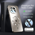 Magsafe matt j&auml;&auml;tunud &uuml;mbris OnePlus 13 k&otilde;va p&otilde;rutuskindel objektiivi kaitsega telefoni kate Oneplus 12 12 ACE 5 juhtmevaba laadimise kesta jaoks Oneplus 13 kuld