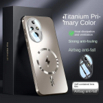 Magsafe &uuml;mbris Honor 300 Ultra 200 Pro jaoks, k&otilde;va matt p&otilde;rutuskindel objektiivikaitsega telefonikate Honor 200 100 jaoks, magnetiline kest Honor 200 Pro