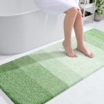 HAPIHAPPY vannitoavaibamatt 51X76 libisemiskindel pehme vannivaip, eriti pehme ja imav mikrokiust vannivaibad vanni ja du&scaron;i jaoks 51X76