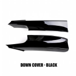 Sobib BMW Tarvikutele 3. seeria F30 F31 F35 M Sport 320i 325i 328i 335i 2012-2019 Udutule katte dekoratiivliist Eesmine Canards Splitter Bo