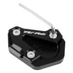 Yamaha YZF-600 R6 YZFR6 YZF600 YZF-R6 2006-2016 jaoks m&otilde;eldud mootorratta CNC tugijala jala k&uuml;lgaluse pikendusplaadi tugiplaadi suurendamiseks must