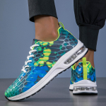 2020. aasta kevadised hingavad sporditossud paarile &ndash; Korea stiilis &otilde;hkpadjaga kamuflaaživ&otilde;rgust vabaajajalatsid meestele ja naistele 45 fluorestseeruv roheline v&auml;rv