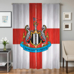 K&ouml;&ouml;gikardinad elutuppa 2 t&uuml;kki pimendavad kardinad uksekardin N-newcastle United Fc magamistoa kaunistus vahesein kodu W96xH183cmx2pcs-CL