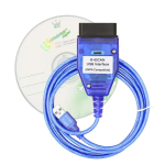 K+DCAN BMW E-seeria jaoks FTDI FT232RL l&uuml;litiga K DCAN BMW jaoks OBD 2 OBD2 Skanner Koodilugeja OBDII Auto Diagnostika Autot&ouml;&ouml;riistad sinine