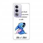 Coque Oppo A80 stitch-lilo-famille-blanc Maniacase