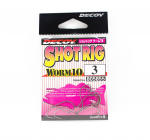 Decoy Worm 10 Shot Rig Worm konks Wacky Style, suurus 3 (5855)