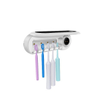 Seinale paigaldatav, l&ouml;&ouml;givaba UV-hambaharja sterilisaator &ndash; populaarne majapidamises vajalik valge