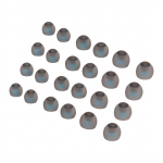 24 tk silikoonist k&otilde;rvaklapi otsikud asendusmugavusega silikoonist k&otilde;rvatropid, mis blokeerivad liigset m&uuml;ra 3,8 mm ulatuses