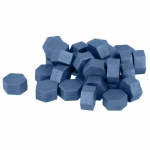 Perles de cire hexagonales 30 g - Bleu fonc&eacute;