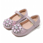 T&uuml;drukute printsessikingad beebi nahkkingad kristallkingad v&auml;ike t&uuml;druk &uuml;ksikud kingad 26 roosa