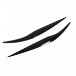 Paar esitulede kulmude silmalaugu katte trimmi l&auml;ikiv must asendus Ford Fiesta MK6.5 jaoks