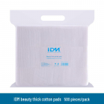 Semi-Permanent Tattoo Cotton Pads - Disposable, Non-Linting, Thick Pure Cotton for Cosmetic and Makeup Removal in Beauty Salons