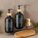 500 ml korduvt&auml;idetav vannitoa t&uuml;hi palsam du&scaron;ipressi pudel Vedeliku dosaator k&ouml;&ouml;gin&otilde;ude ja k&auml;teseebi dosaator